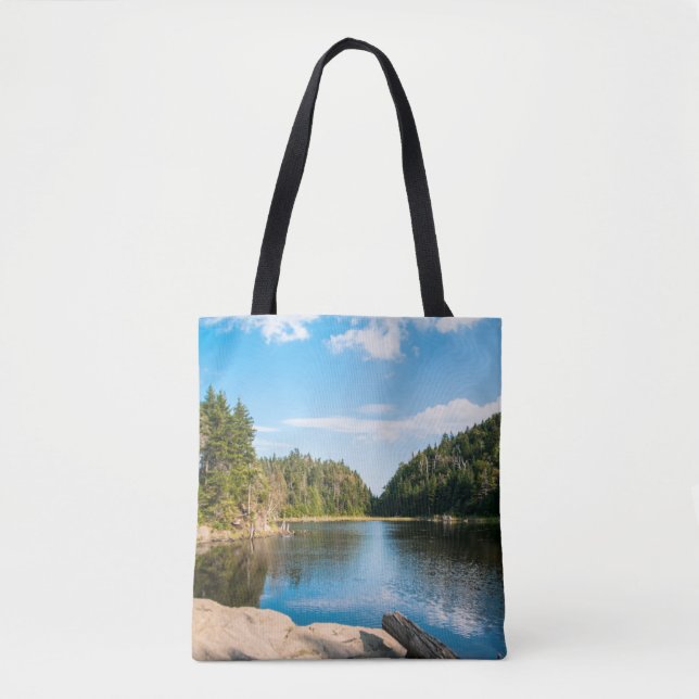 Water | Spruce Lake Quebec, Canada Tote Bag (Front)