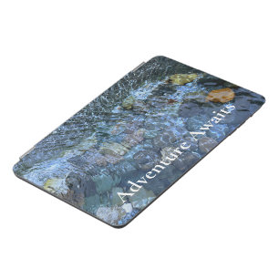 Water stream stones pebbles beach lake stream iPad mini cover