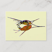 Water Strider Atc Business Card at Zazzle