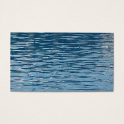 Water surface business card templates