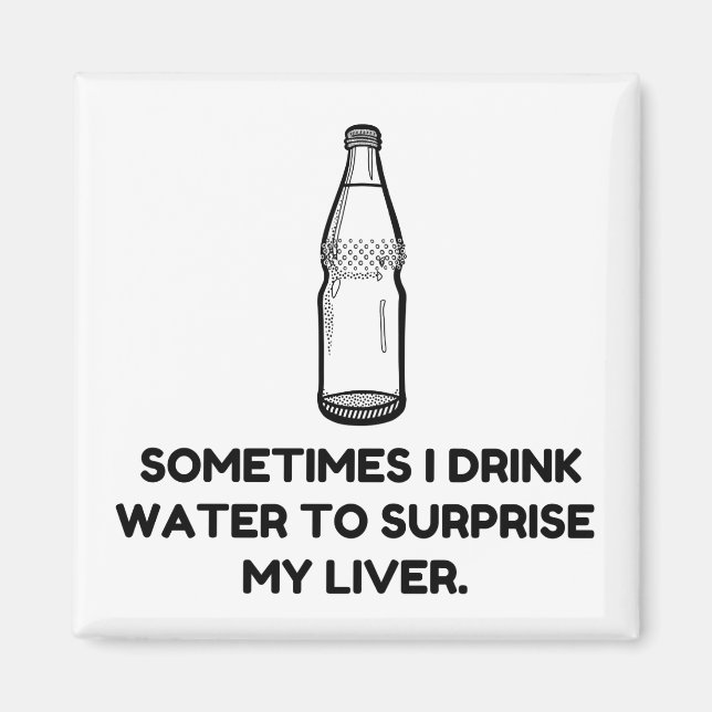 Water Surprise Liver Magnet (Front)