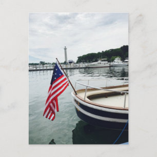 "Water Taxi on Put-in-Bay" Postcard