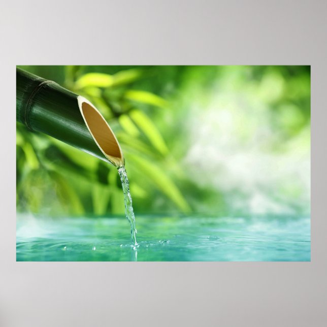 Water the miracle of all life by healinglove poster (Front)