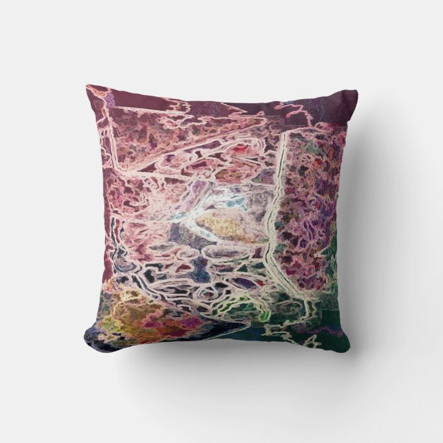 WATER THROW PILLOW (Front)