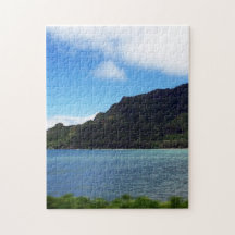 Water to Mountain photo created as a jigsaw puzzle