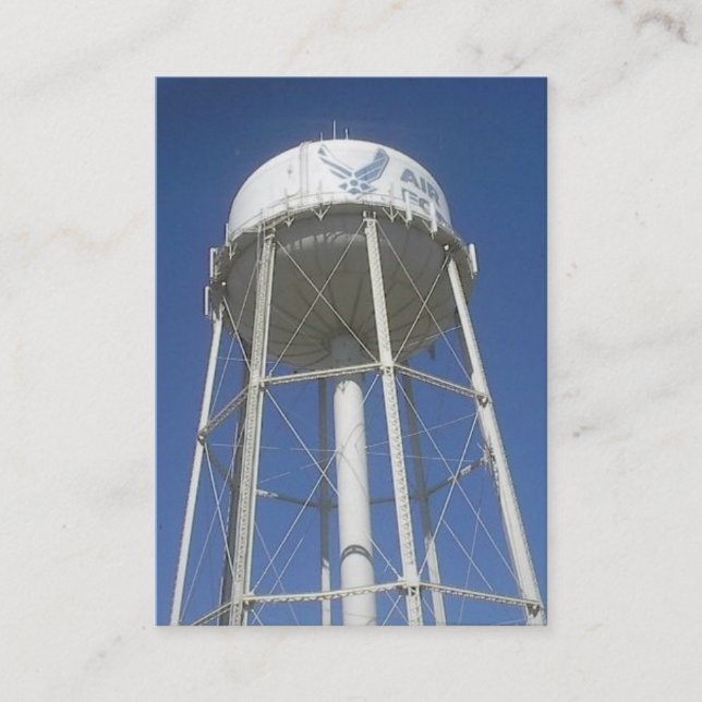 water tower business card (Front)
