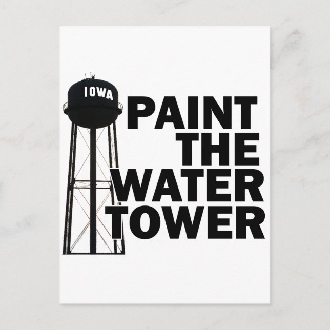 Water Tower Postcard (Front)