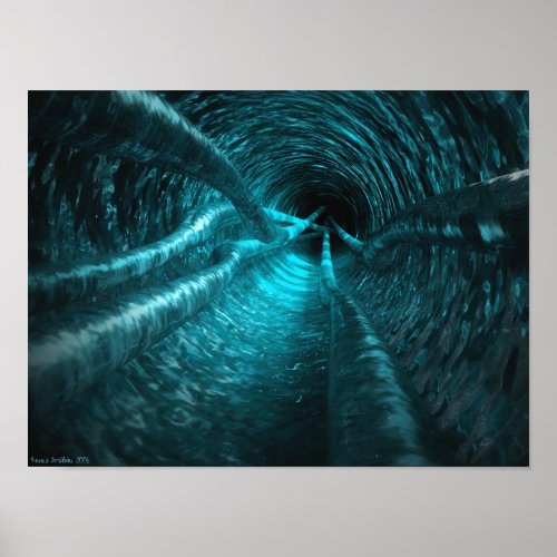 Water Tunnel Poster