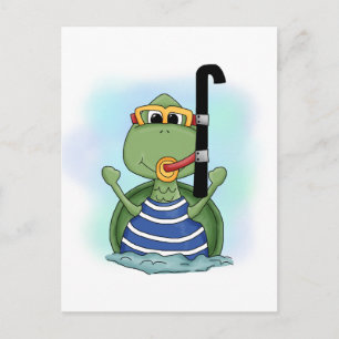 Water Turtle Tshirts and Gifts Postcard