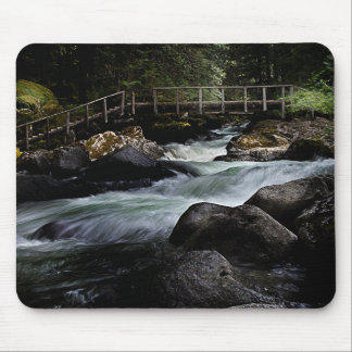 Water under the bridge mouse pad