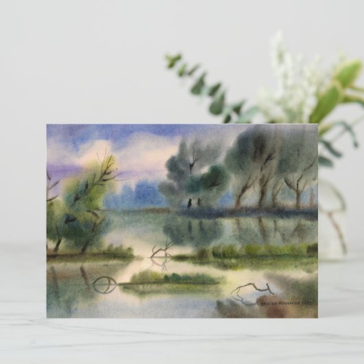 Water view landscape (Standing Front)