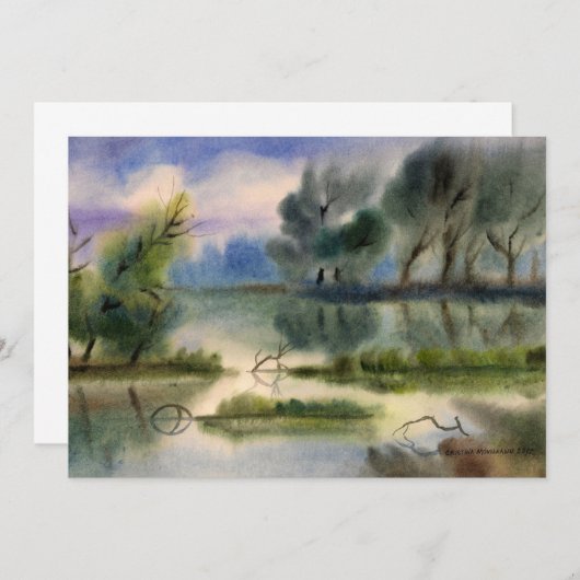 Water view landscape (Front/Back)