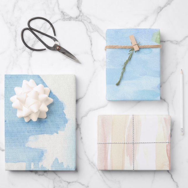 Water Walk Wrapping Paper Sheets (Front)