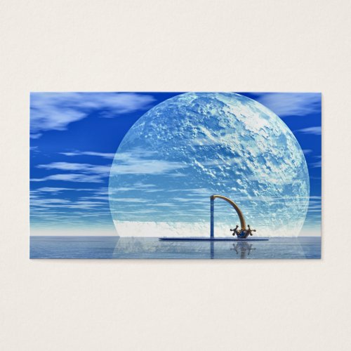 Water Water Business Card Templates