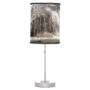 water, waterfall, nature, landscape, river, fall, table lamp