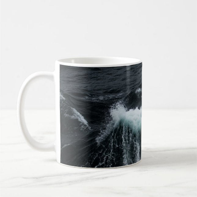 WATER WAVES COFFEE MUG (Left)