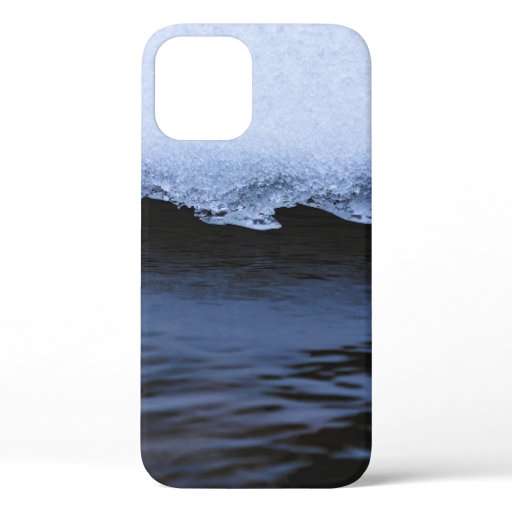 WATER WAVES ON THE SHORE iPhone 12 CASE