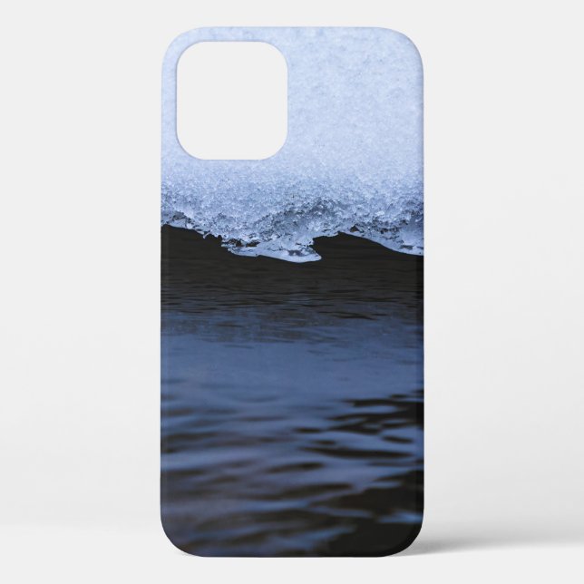 WATER WAVES ON THE SHORE Case-Mate iPhone CASE (Back)