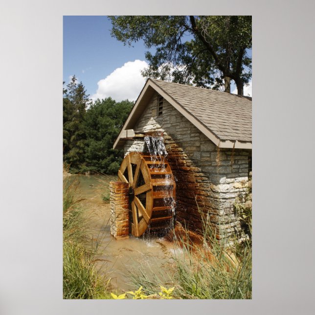 Water Wheel Poster (Front)