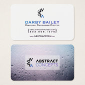 water window abstract concepts (Front & Back)
