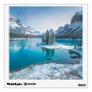 Water Winter Jasper National Park, Canada Wall Decal