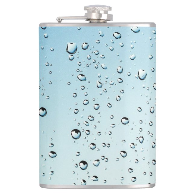 Water with bubbles flask (Front)