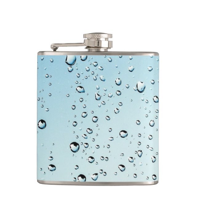 Water with bubbles flask (Front)