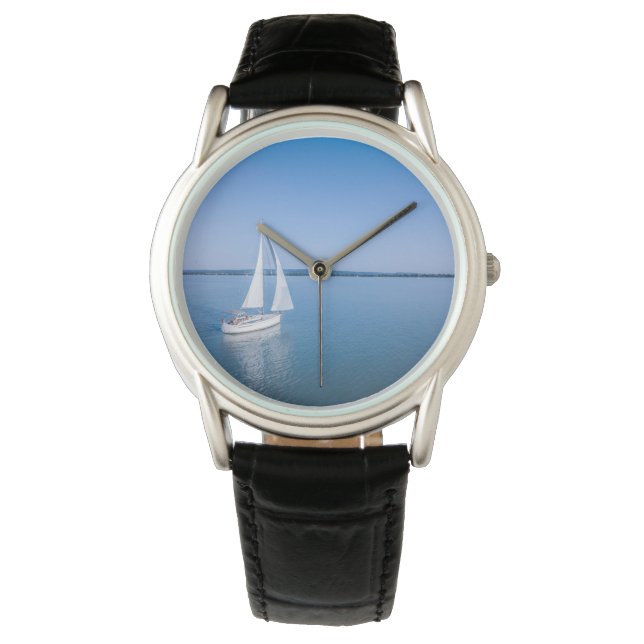 Water | Yacht at Lake Balaton Lake Hungary Watch (Front)