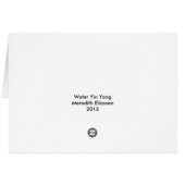 Water Yin Yang Cards (Back Horizontal)
