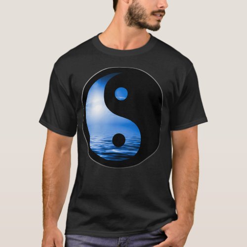 Water Yin Yang Element T_Shirt