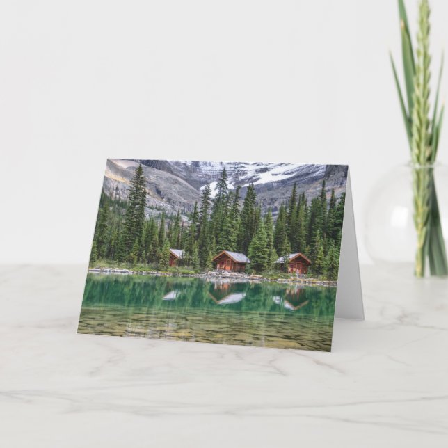 Water | Yoho National Park Canada Card (Front)