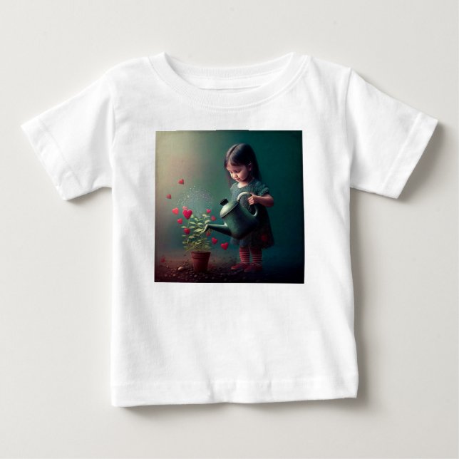 Water Your Love Baby T-Shirt (Front)