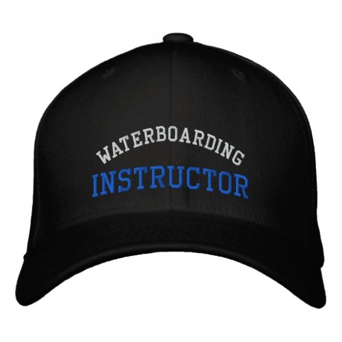 Waterboarding Instructor Embroidered Baseball Cap