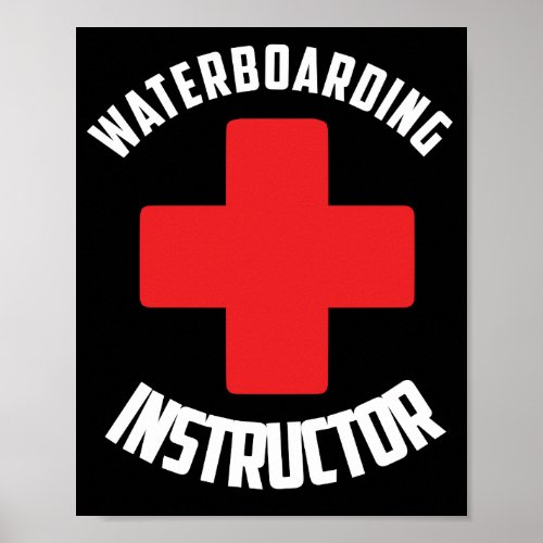 Waterboarding Instructor Poster