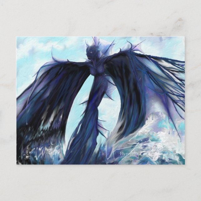 Waterborn (closeup) - postcard (Front)