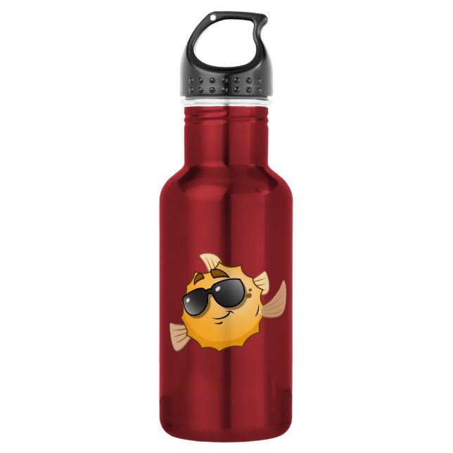 Waterbottle - Puff Stainless Steel Water Bottle (Front)