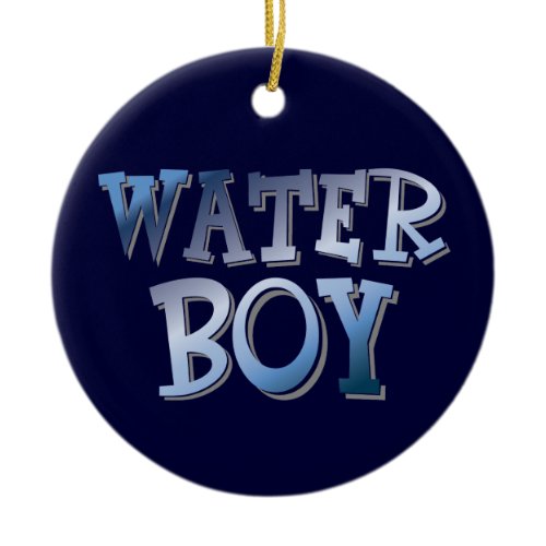WaterBoy Ceramic Ornament
