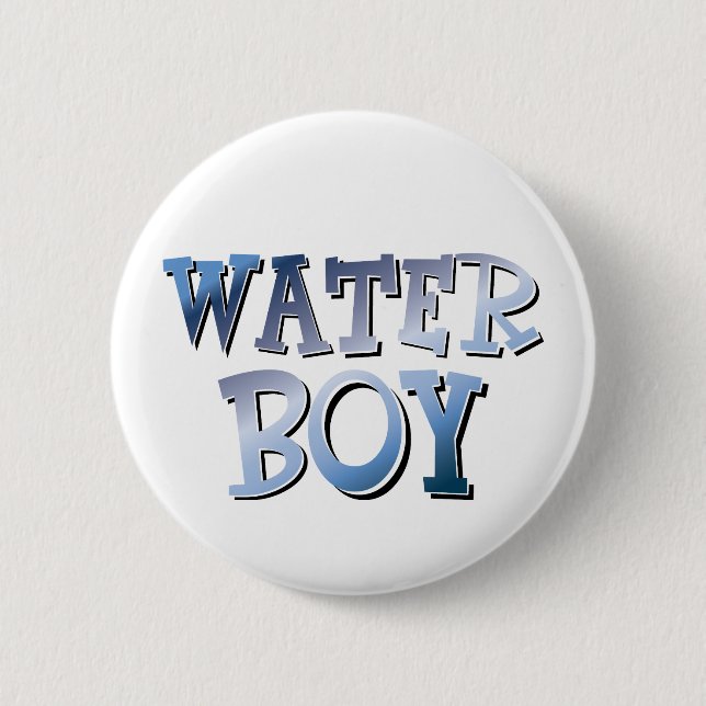WaterBoy Pinback Button (Front)