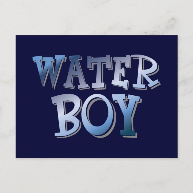 WaterBoy Postcard (Front)