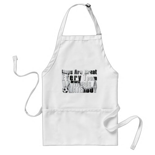 Waterboy Soccer Adult Apron