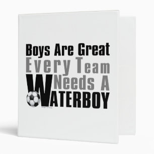 Waterboy Soccer Binder