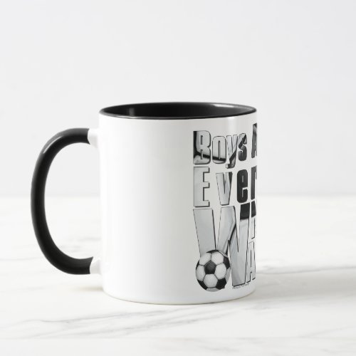 Waterboy Soccer Mug