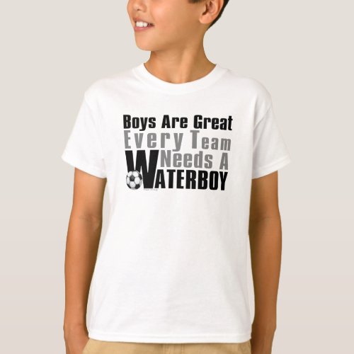 Waterboy Soccer Tees and Sweatshirts