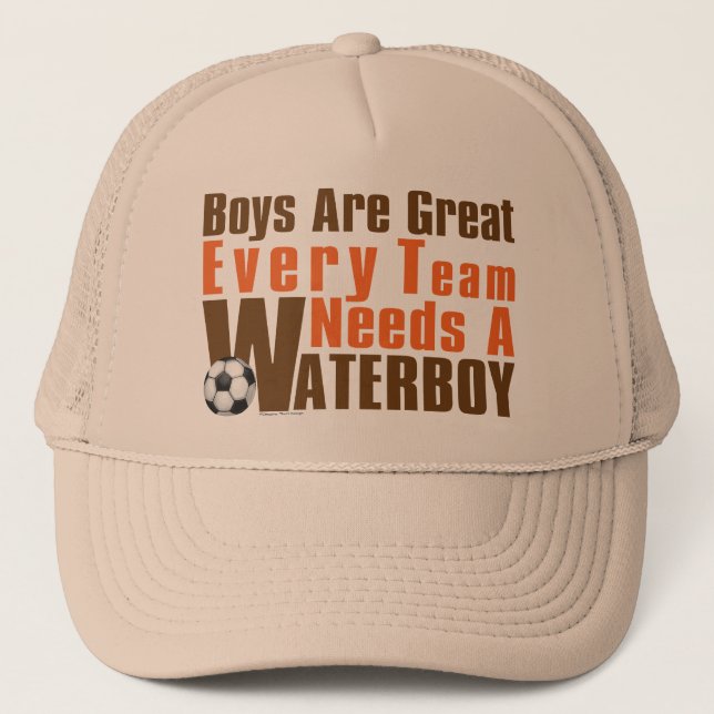 Waterboy Soccer Trucker Hat (Front)