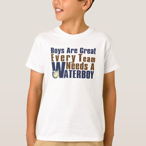 Waterboy Vollyball in Blue T_Shirt