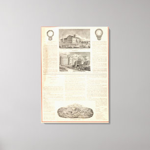 Waterbury Clock Company Canvas Print