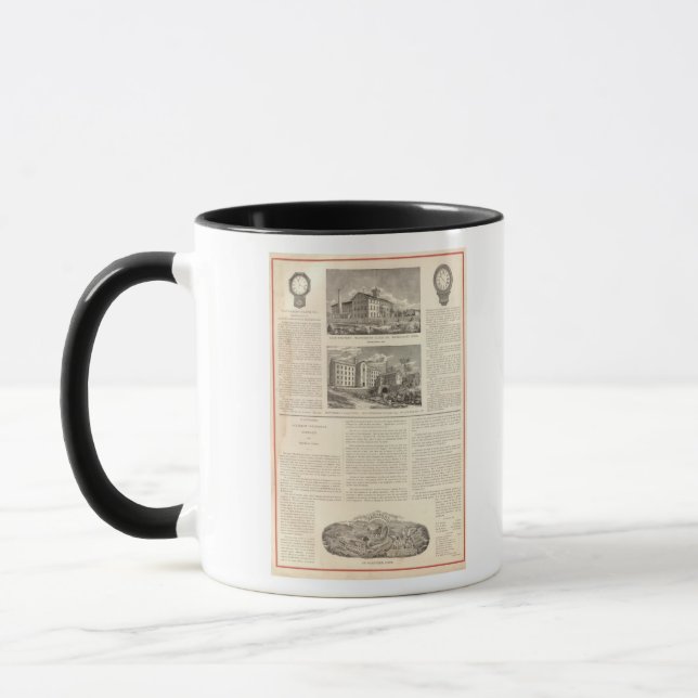 Waterbury Clock Company Mug (Left)