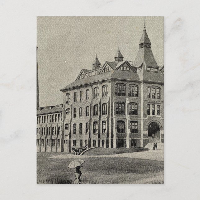 Waterbury Watch Co Postcard (Front)