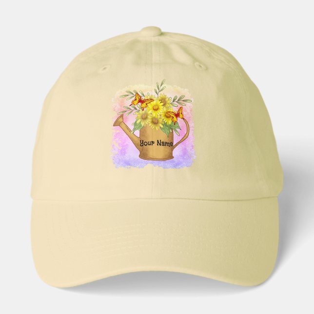 Watercan Daisy  Hat (Front)