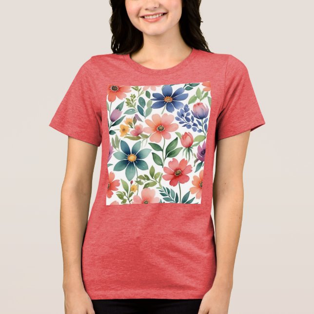 watercolo Tri-Blend shirt (Front)